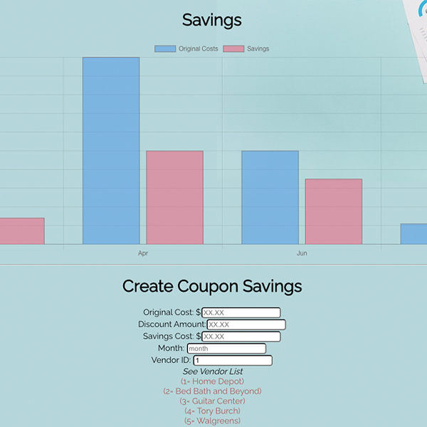 coupon clips
                            project