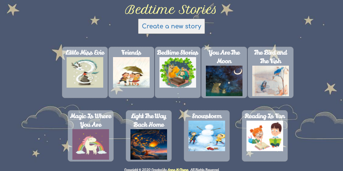bedtime stories cropped photo